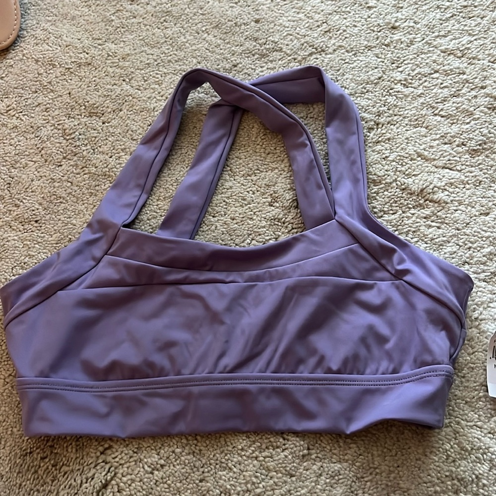 pacsun purple workout top